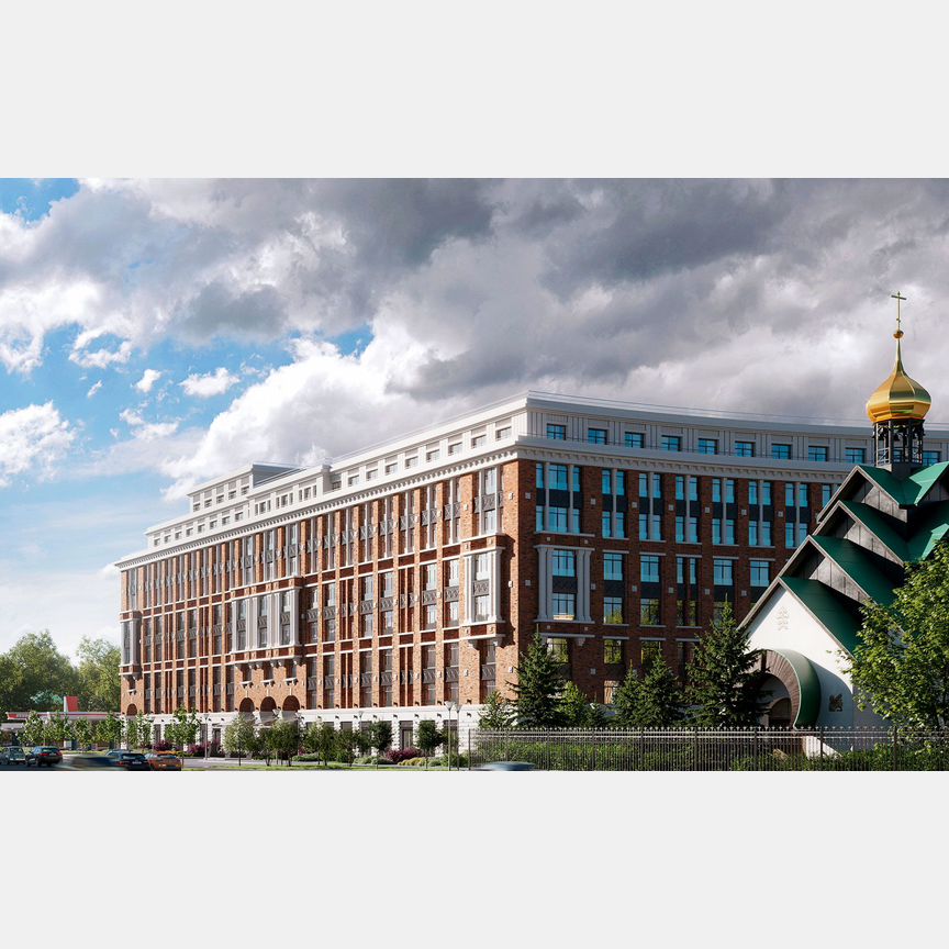 3-к. квартира, 93,5 м², 2/9 эт.