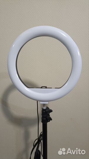Кольцевая селфи LED светодиодная лампа RGB WH32