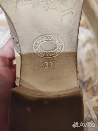 Ботинки туфли броги Donna Piu hand made р-р 39