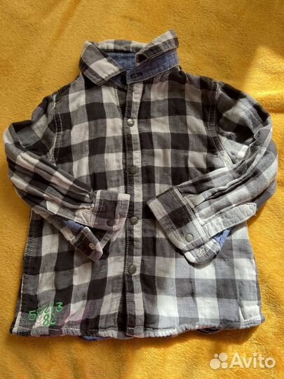 Рубашка для мальчика 74