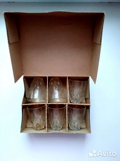 Набор рюмок стопок Дятьковский хрусталь 6 штук