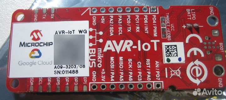 Отладочная плата AVR-IoT WG