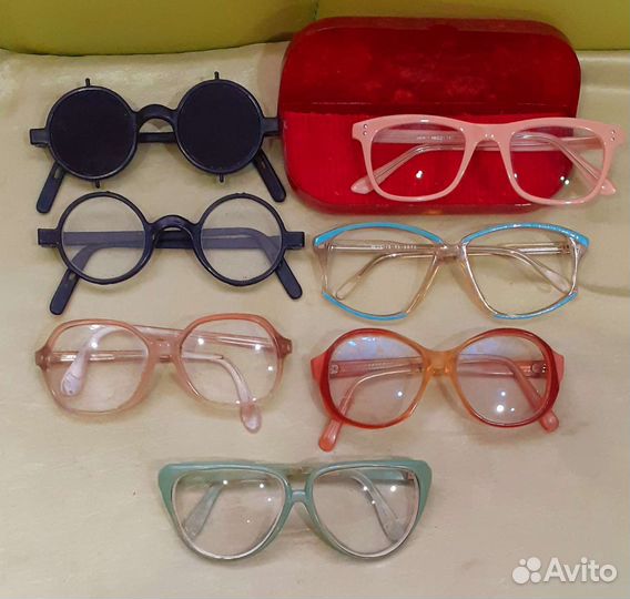 Костяные очки и очки СССР