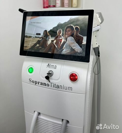 Диодный лазер titanium soprano с гарантией