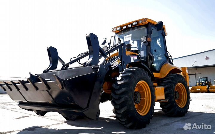 Экскаватор-погрузчик Shanmon 388H, 2024