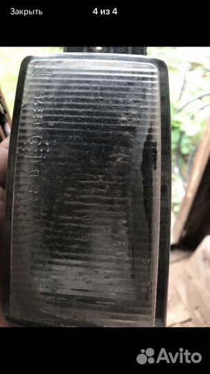 Противотуманные фары опель омега б 2шт