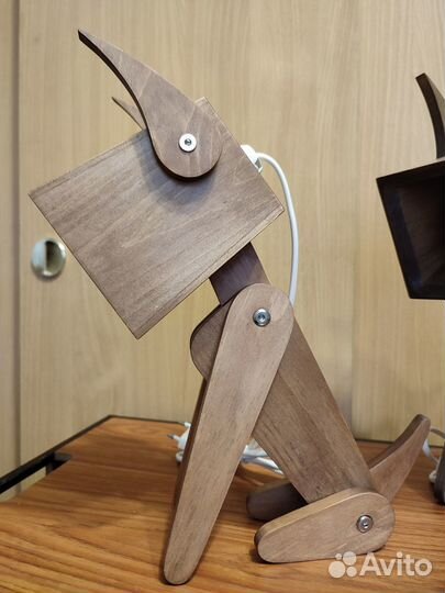 Настольный светильник - собака