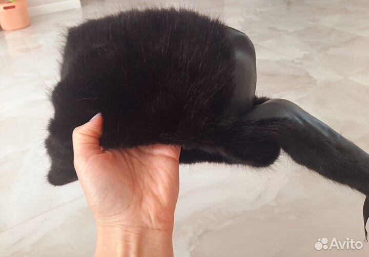 Шапка ушанка мужская