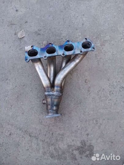 Выпускной коллектор на фольксваген поло