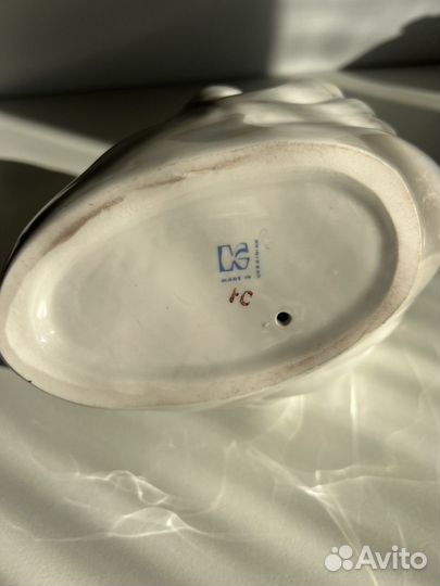 Конфетница ваза статуэтка Лебедь СССР