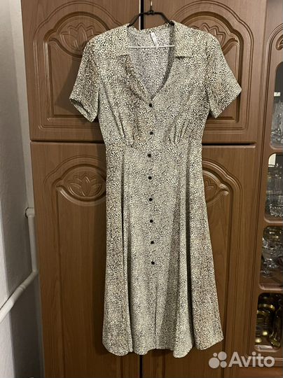 Платье халат mango