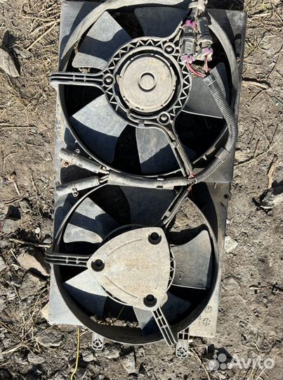 Вентилятор диффузор радиатора Chery Amulet