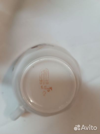 Чайно-кофейный сервиз Рига СССР