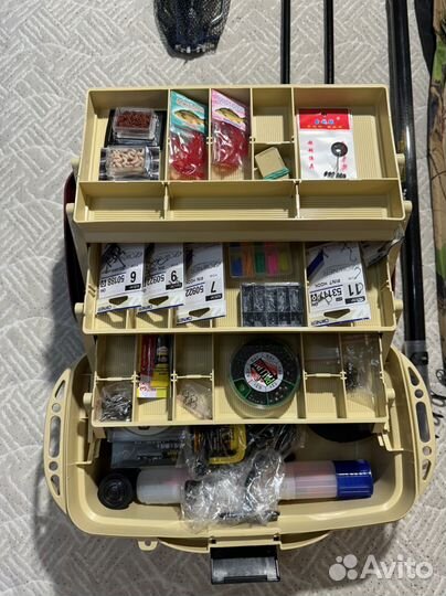 Удочка попловочная с полным набором для рыбалки