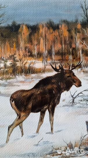 Картина маслом на холсте