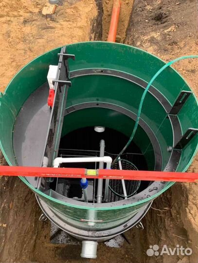 Установка канализации септик под ключ