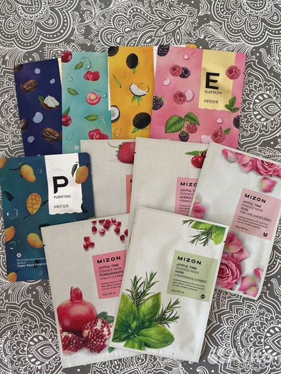 Тканевые маски для лица