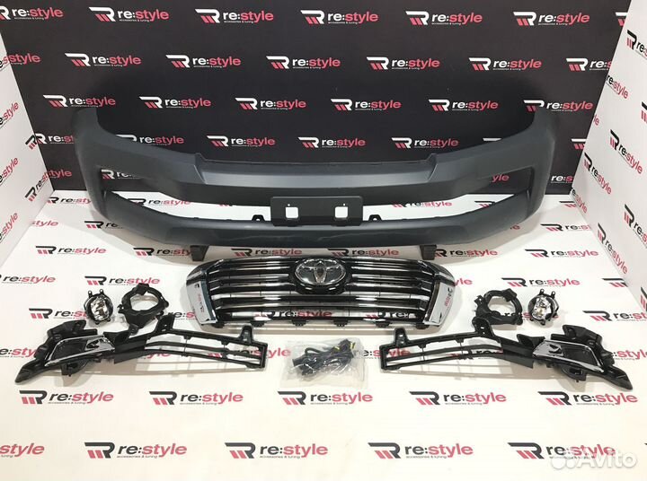 Бампер передний Toyota Land Cruiser 200 S1874
