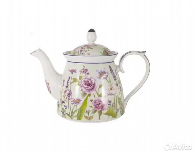 Сервиз чайный (с чайником), 15 предм., на 6 персон