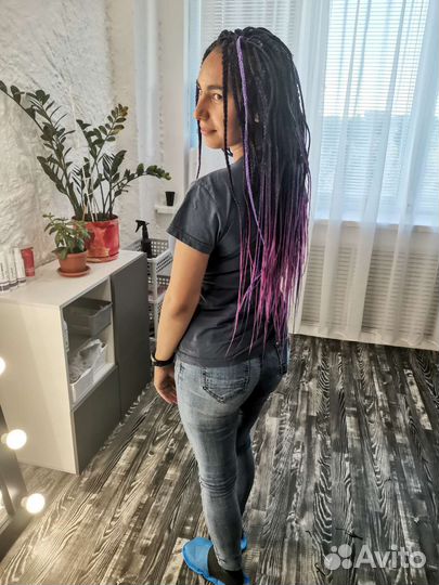 Плетение афрокос