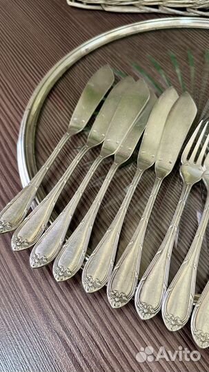 Столовые приборы для рыбы. Франция