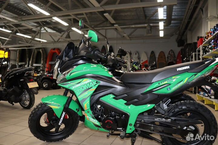 Мопед promax street cross 150 (49) green