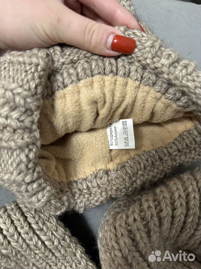 Шапка и снуд женские