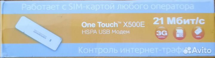 3G USB модем One Touch X500E
