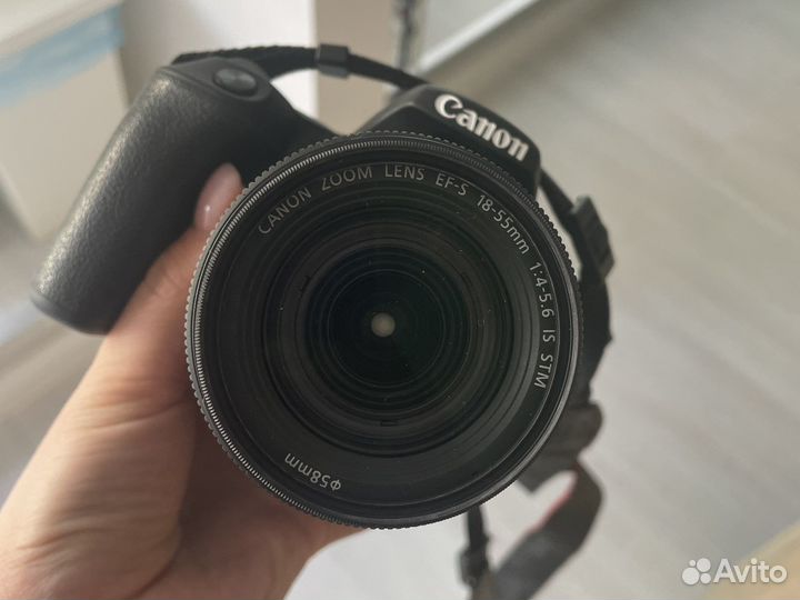 Фотоаппарат canon EOS 200D 18-55 (черный)