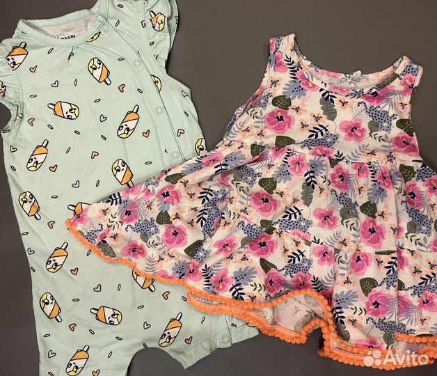 Пакет вещей на девочку 74 размер