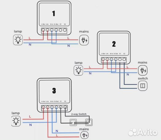 Реле Умного дома Wi-Fi