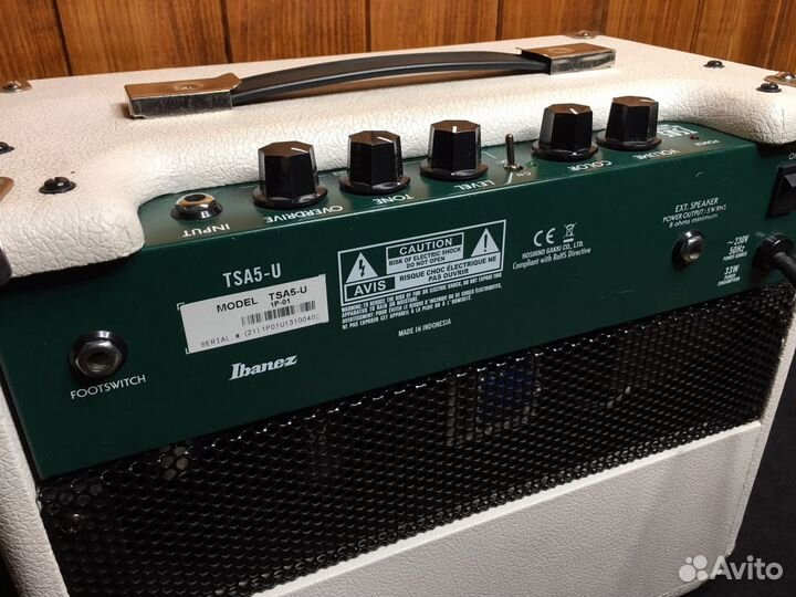 Ламповый комбо Ibanez TSA5 Tubescreamer