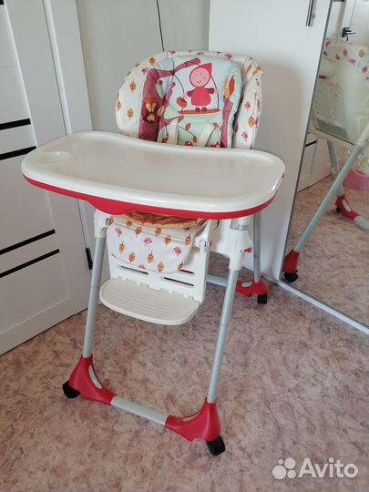 Стульчик для кормления chicco polly (Чикко Полли)