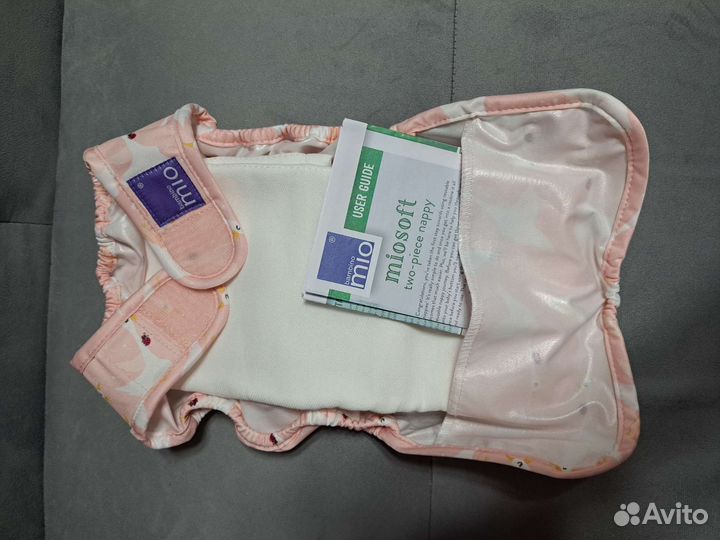 Bambino Mio подгузник + 2 вкладыша хлопок