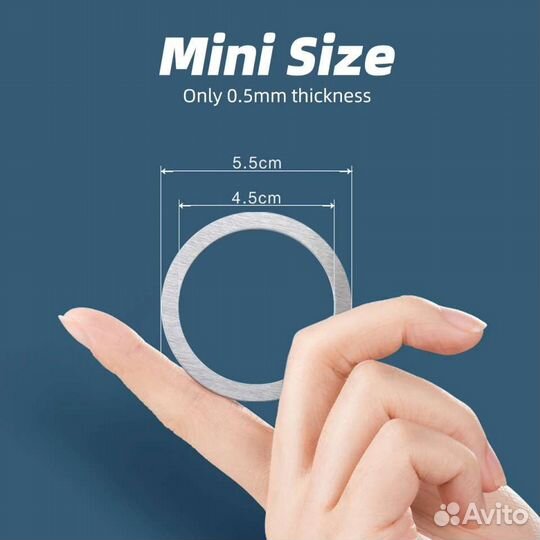 Магнитное кольцо iPhone MagSafe круг держатель