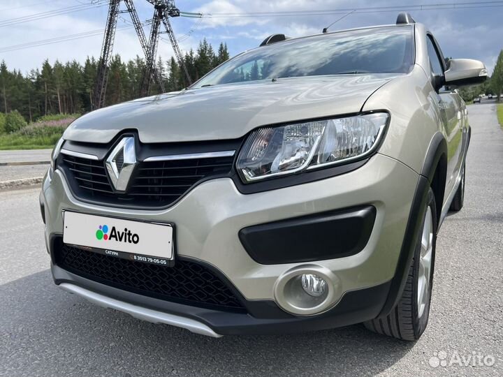 Renault Sandero Stepway 1.6 МТ, 2017, 57 000 км