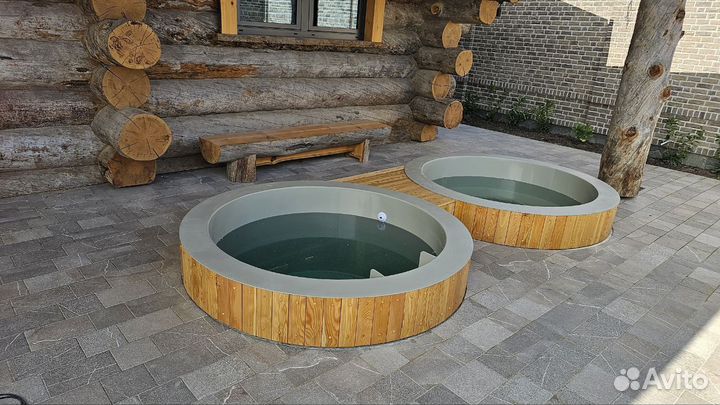 Купель с подогревом и без