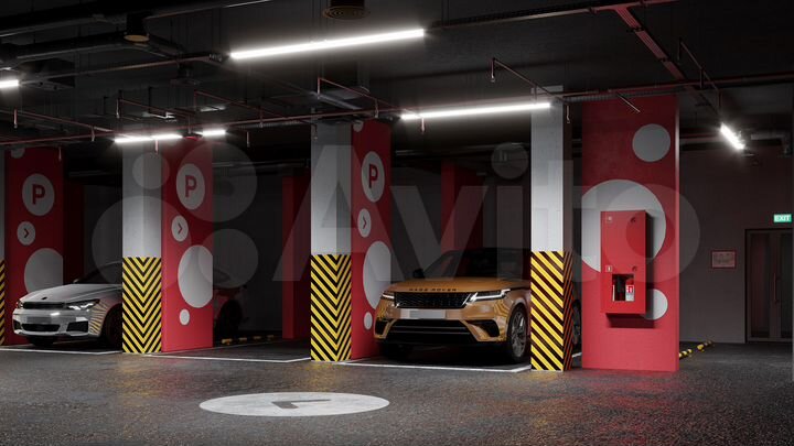 Машиноместо, 13 м²