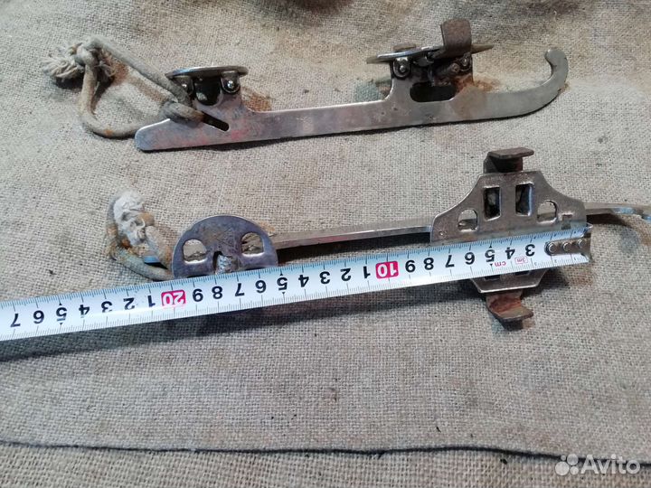 Старинные коньки Снегурки СССР