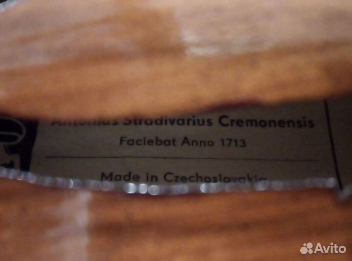 Скрипка Antonius Stradivarius Faciebat 4/4 + видео