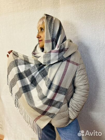 Тёплые шарфы и палантины