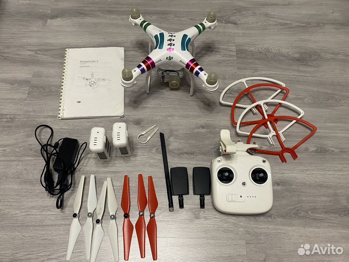 Квадрокоптер dji phantom 3 standart