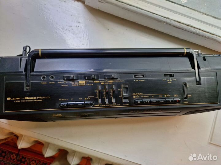 В резерве. Кассетный магнитофон jvc