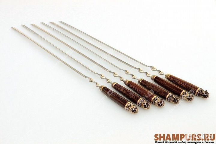 Набор шампуров без чехла - Бараны