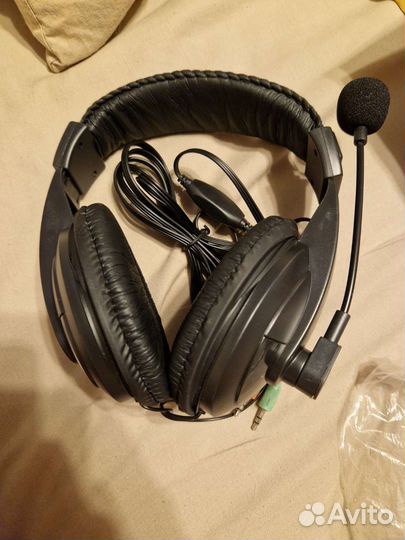 Игровые наушники с микрофоном