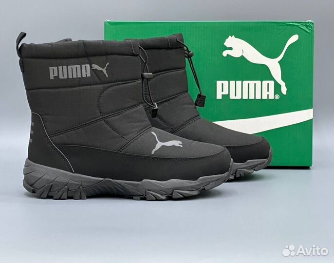 Дутики мужские зимние Puma с мехом