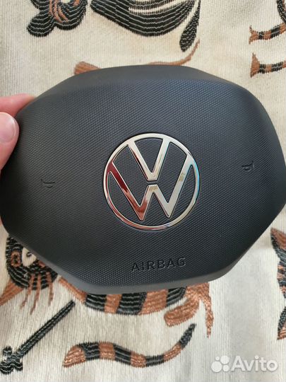 Руль с подушкой VW polo 2022 + новый