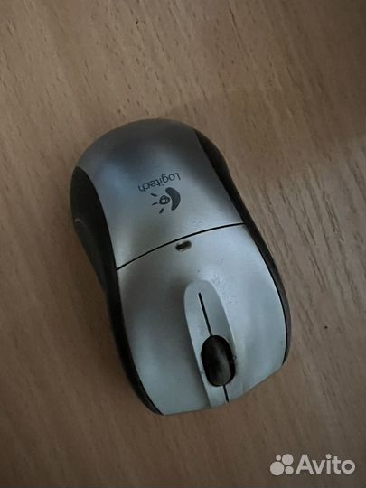 Беспроводная клавиатура и мышь logitech