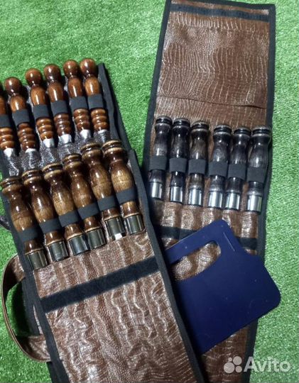 Шампуры в чеxле. подapoчный нaбор