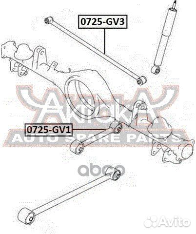 Тяга подвески поперечная зад прав/лев suzuki